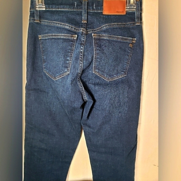 Madewell Medium Washed 10' High Rise Skinny Jeans Sz 25 - Picture 5 of 11